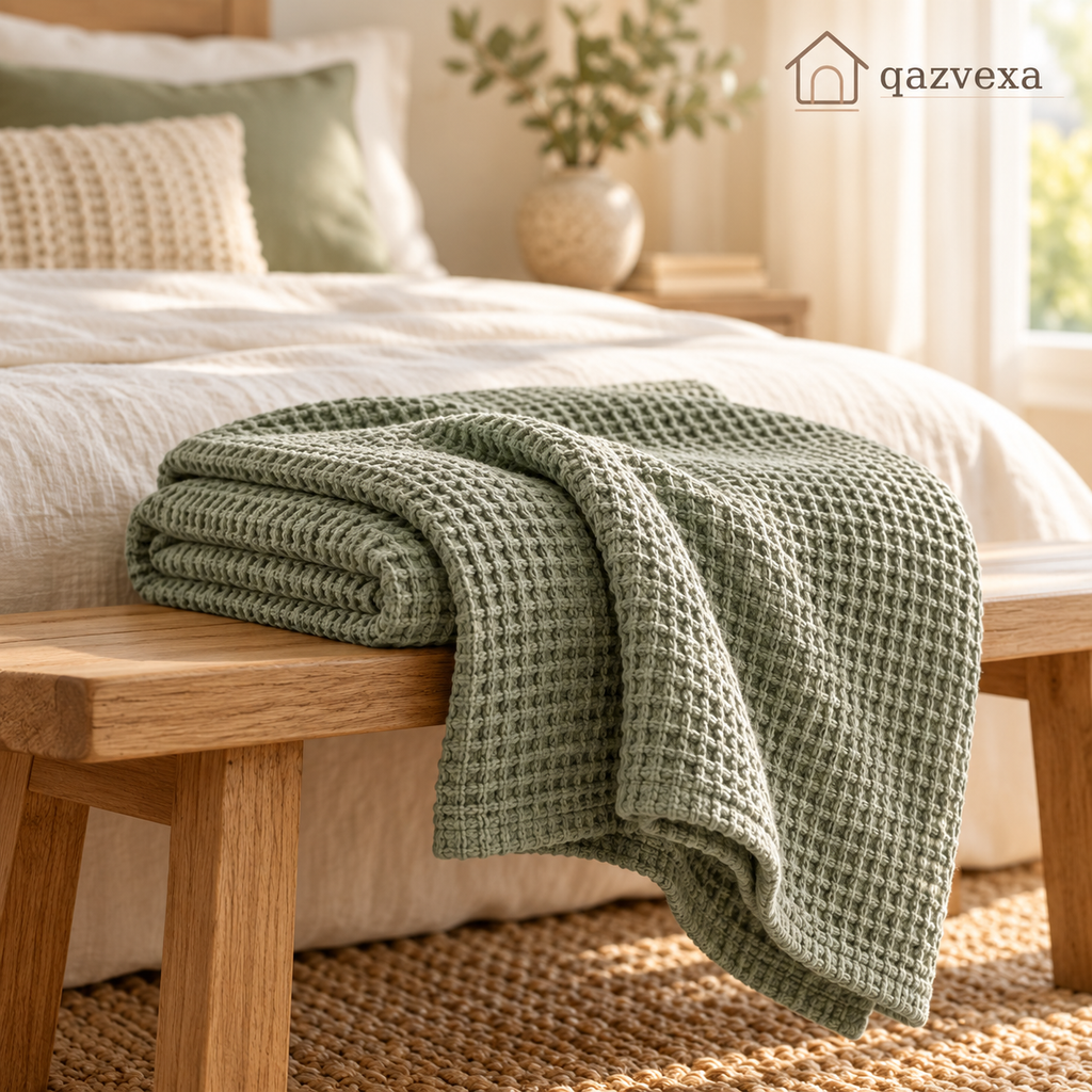 Sage Textured Throw