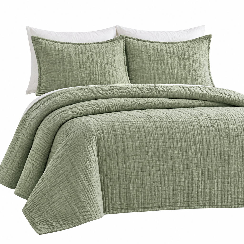 Taupe Textured Quilt