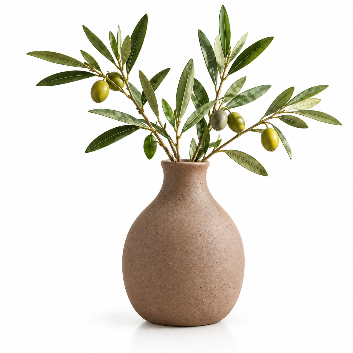 Ivory Rounded Bud Vase