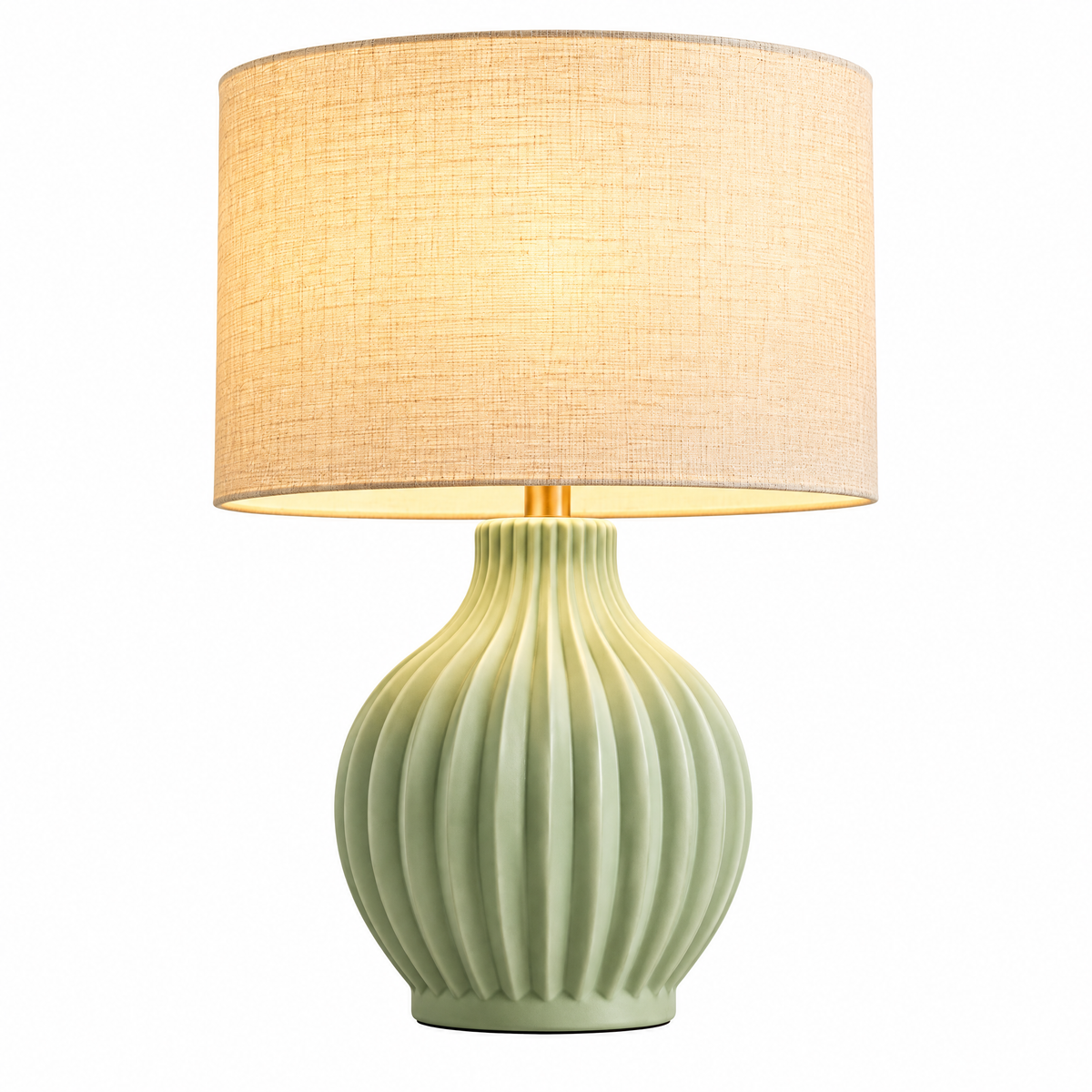 Sculpted Ivory Table Lamp